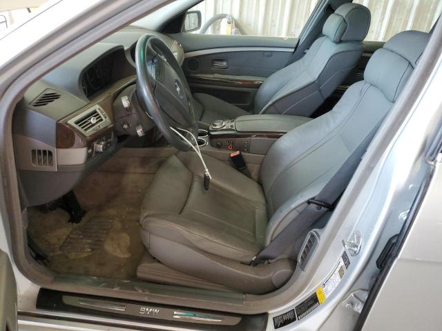 WBAHL83536DT02512 - 2006 BMW 750 I SILVER photo 7