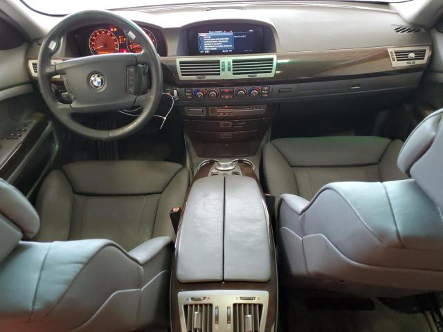 WBAHL83536DT02512 - 2006 BMW 750 I SILVER photo 8