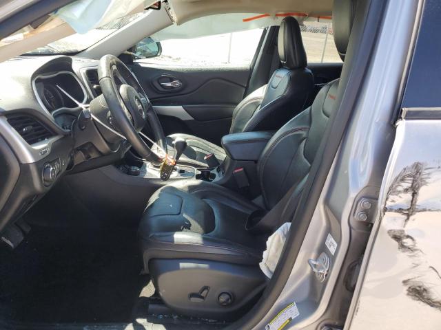 1C4PJMBX0JD527477 - 2018 JEEP CHEROKEE TRAILHAWK SILVER photo 7