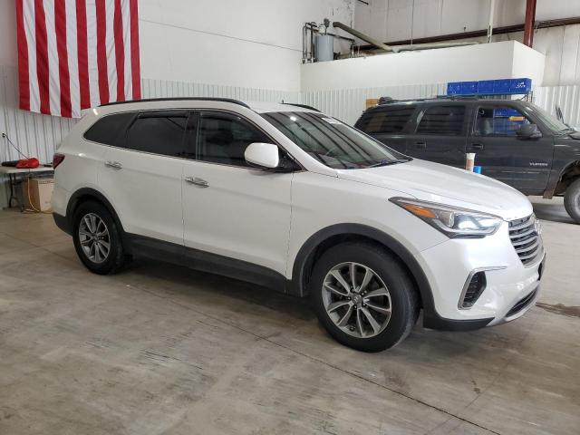 KM8SMDHF2HU193765 - 2017 HYUNDAI SANTA FE SE WHITE photo 4