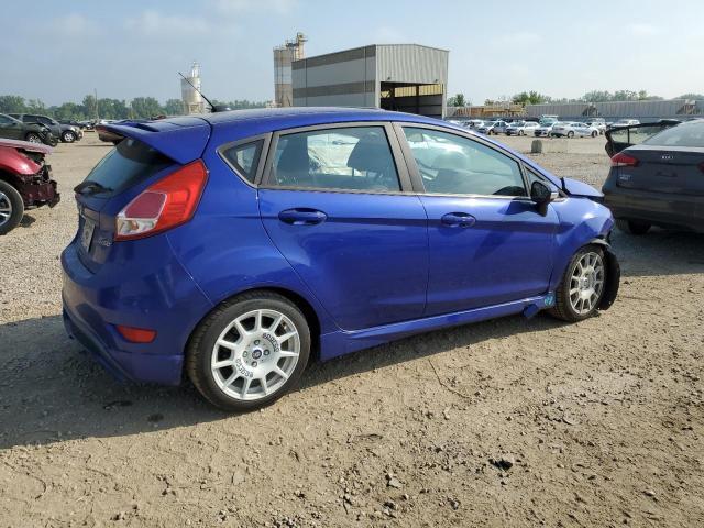 3FADP4GX1FM158625 - 2015 FORD FIESTA ST BLUE photo 3