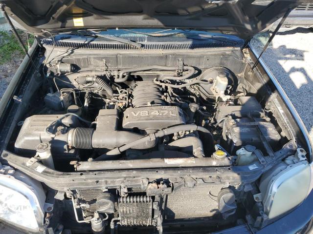 5TBBT44105S461450 - 2005 TOYOTA TUNDRA ACCESS CAB SR5 BLACK photo 11