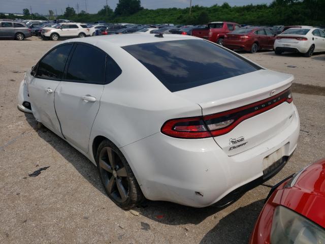 1C3CDFEB5FD277456 - 2015 DODGE DART GT WHITE photo 3