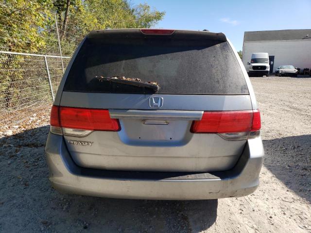 5FNRL38449B059882 - 2009 HONDA ODYSSEY EX BLUE photo 6