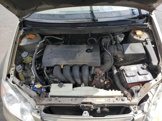 1NXBR32E84Z190780 - 2004 TOYOTA COROLLA CE TAN photo 11