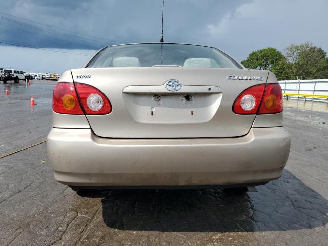 1NXBR32E84Z190780 - 2004 TOYOTA COROLLA CE TAN photo 6