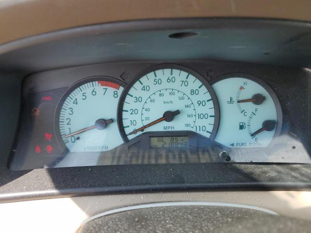 1NXBR32E84Z190780 - 2004 TOYOTA COROLLA CE TAN photo 9