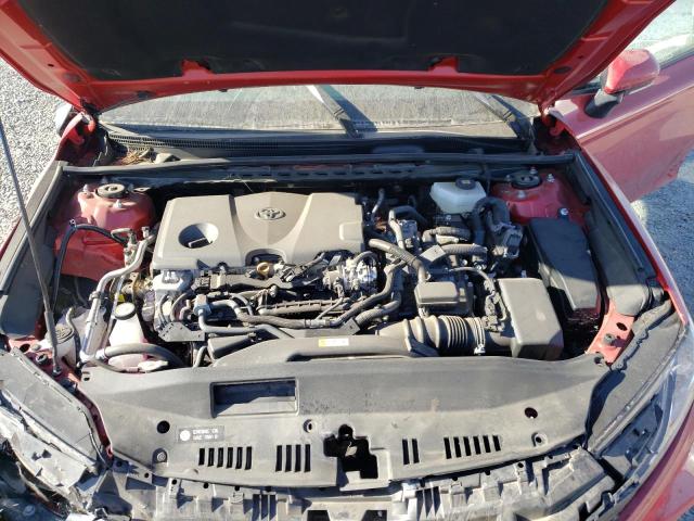 4T1DAACK5SU073079 - 2025 TOYOTA CAMRY XSE RED photo 11