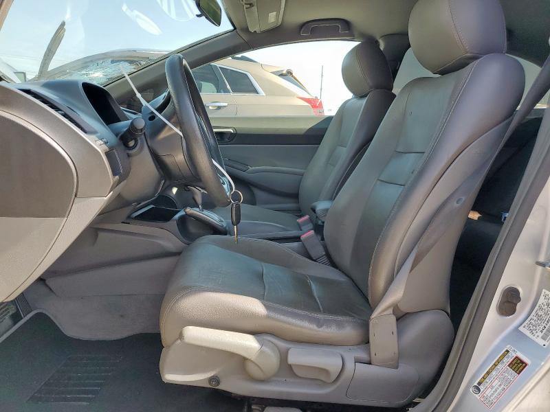 2HGFA16518H343604 - 2008 HONDA CIVIC LX SILVER photo 7