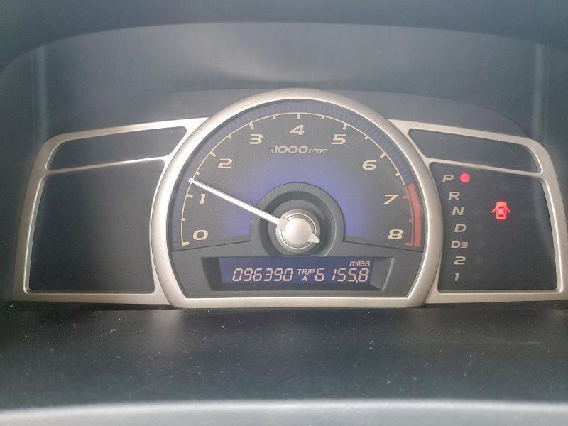 2HGFA16518H343604 - 2008 HONDA CIVIC LX SILVER photo 9