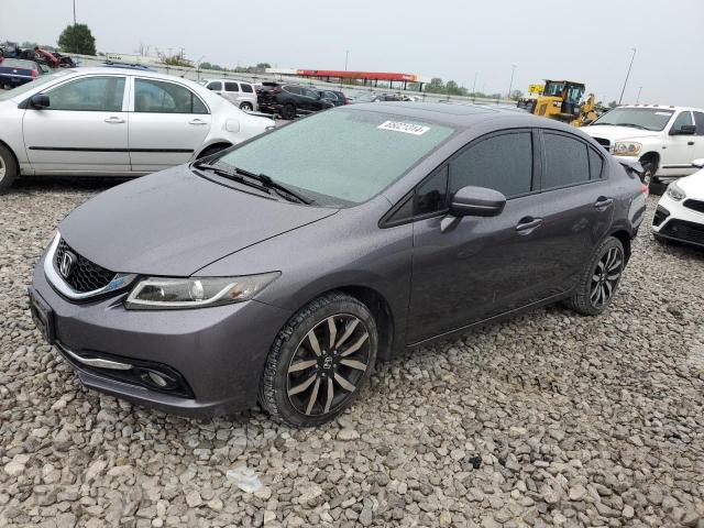 2HGFB2F99FH507894 - 2015 HONDA CIVIC EXL 灰色 照片 1