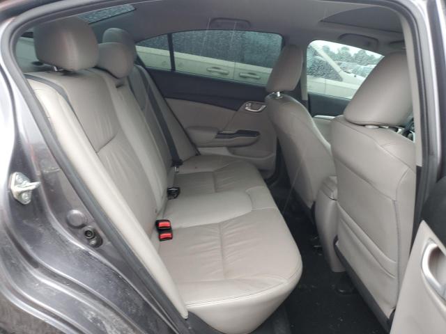 2HGFB2F99FH507894 - 2015 HONDA CIVIC EXL 灰色 照片 10