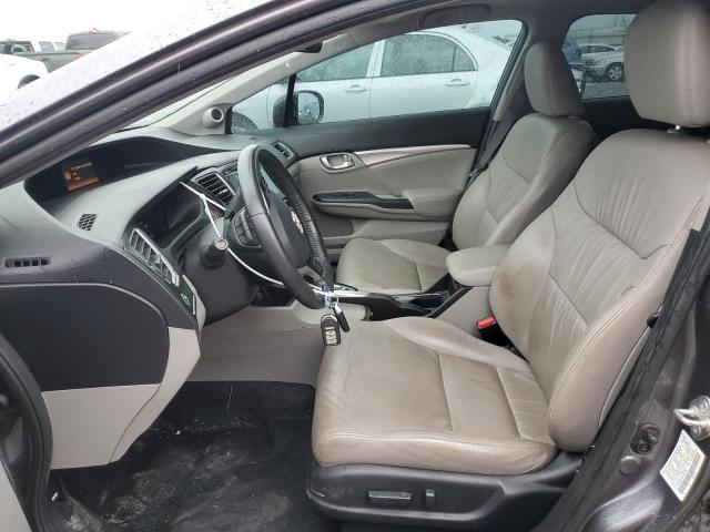 2HGFB2F99FH507894 - 2015 HONDA CIVIC EXL 灰色 照片 7