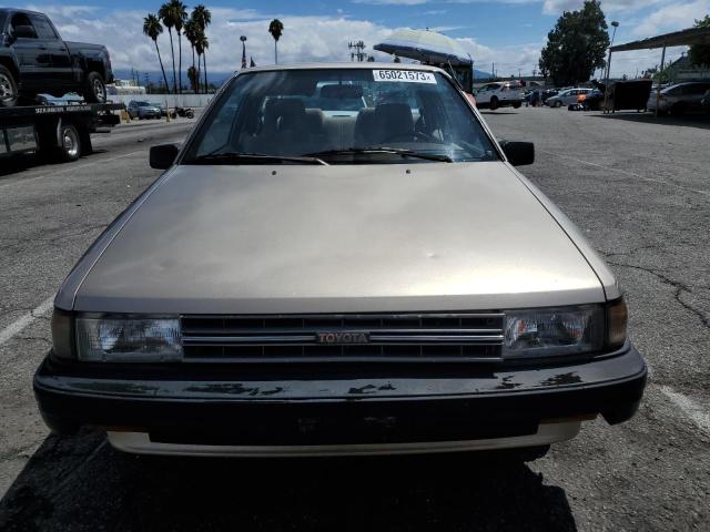 JT2EL32D0K0374635 - 1989 TOYOTA TERCEL DELUXE GOLD photo 5