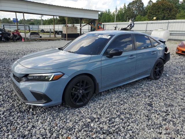 2HGFE2F50NH563905 - 2022 HONDA CIVIC SPORT GRAY photo 1