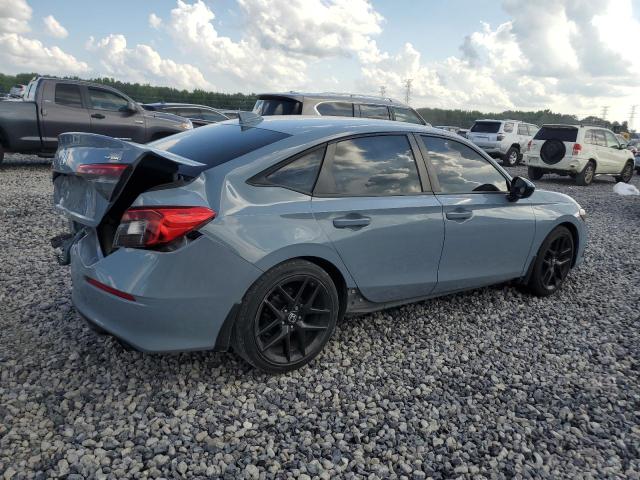 2HGFE2F50NH563905 - 2022 HONDA CIVIC SPORT GRAY photo 3
