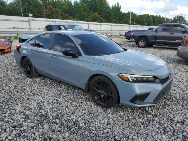 2HGFE2F50NH563905 - 2022 HONDA CIVIC SPORT GRAY photo 4