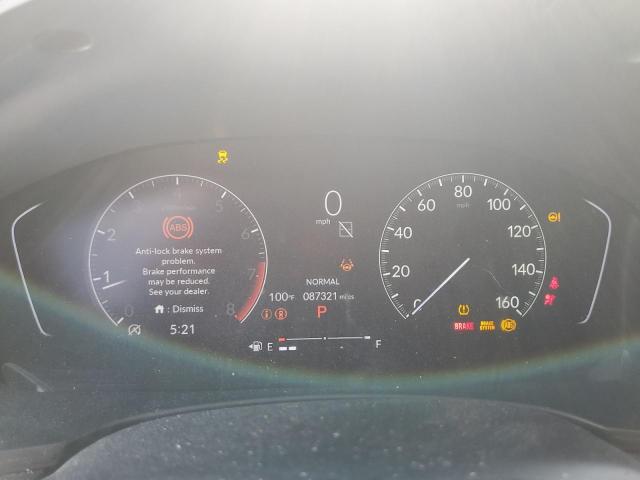 2HGFE2F50NH563905 - 2022 HONDA CIVIC SPORT GRAY photo 9