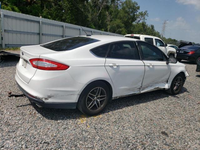 3FA6P0G71DR221627 - 2013 FORD FUSION S WHITE photo 3