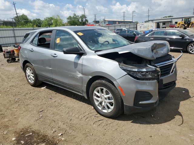 3GNAXHEG8RL278642 - 2024 CHEVROLET EQUINOX LS SILVER photo 4