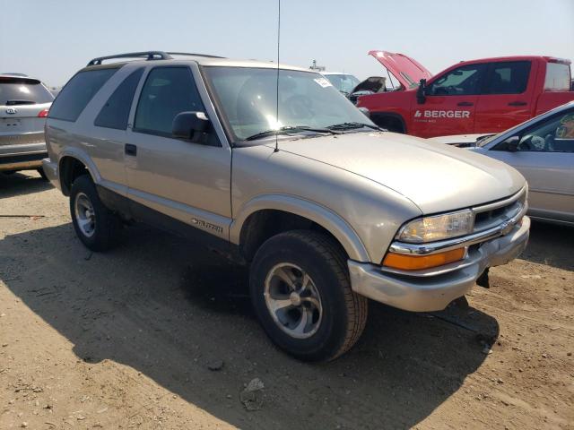 1GNCS18W61K123031 - 2001 CHEVROLET BLAZER BEIGE photo 4