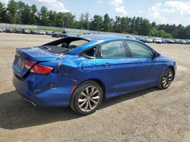 1C3CCCDG1FN760712 - 2015 CHRYSLER 200 S 蓝色 照片 3