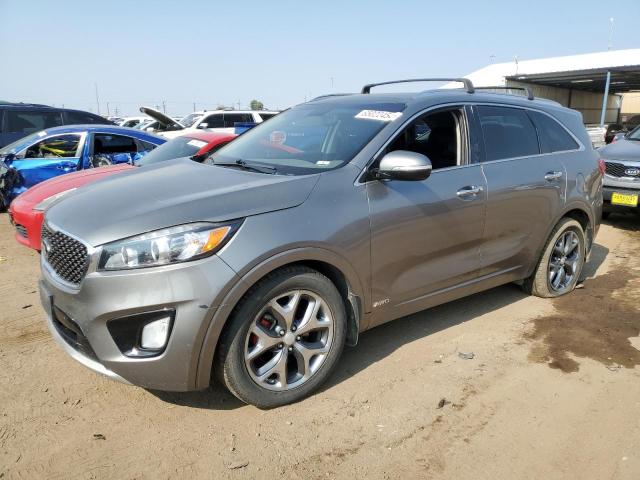 5XYPKDA57GG084607 - 2016 KIA SORENTO SX SILVER photo 1