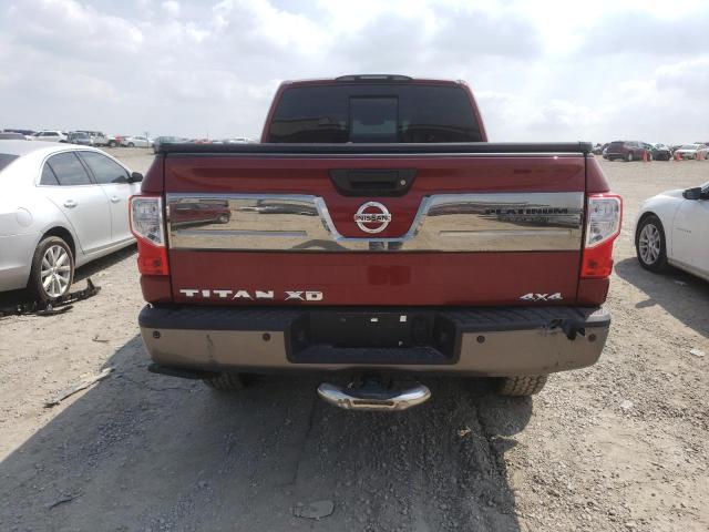 1N6BA1F42HN568493 - 2017 NISSAN TITAN XD SL BURGUNDY photo 6