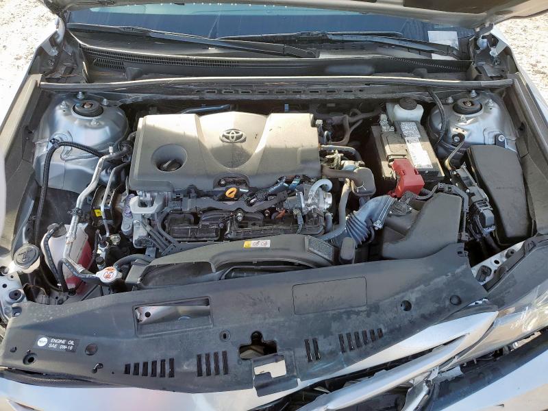 4T1G11AK8RU196899 - 2024 TOYOTA CAMRY SE NIGHT SHADE SILVER photo 11