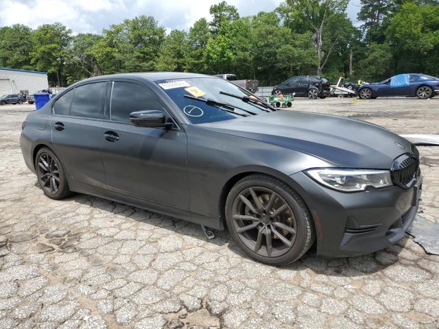 3MW5R7J03L8B06646 - 2020 BMW 330XI BLACK photo 4