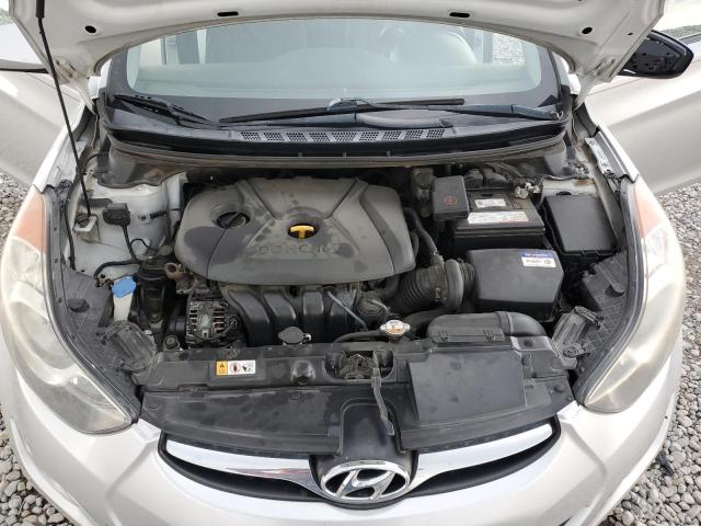 KMHDH4AE6DU794217 - 2013 HYUNDAI ELANTRA GLS GRAY photo 11