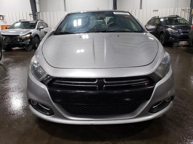 1C3CDFEB8ED834827 - 2014 DODGE DART GT SILVER photo 5