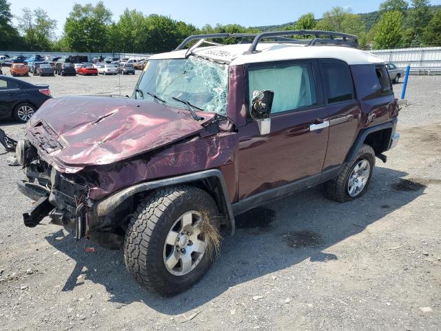 JTEBU11F570084196 - 2007 TOYOTA FJ CRUISER MAROON photo 1