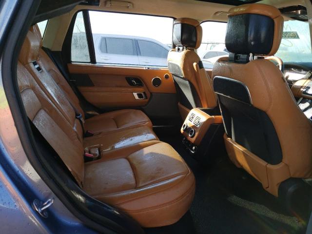 SALGV5SE4MA424957 - 2021 LAND ROVER RANGE ROVE AUTOBIOGRAPHY BLUE photo 6