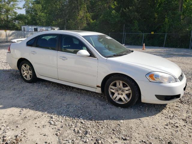 2G1WG5EKXB1263822 - 2011 CHEVROLET IMPALA LT WHITE photo 4