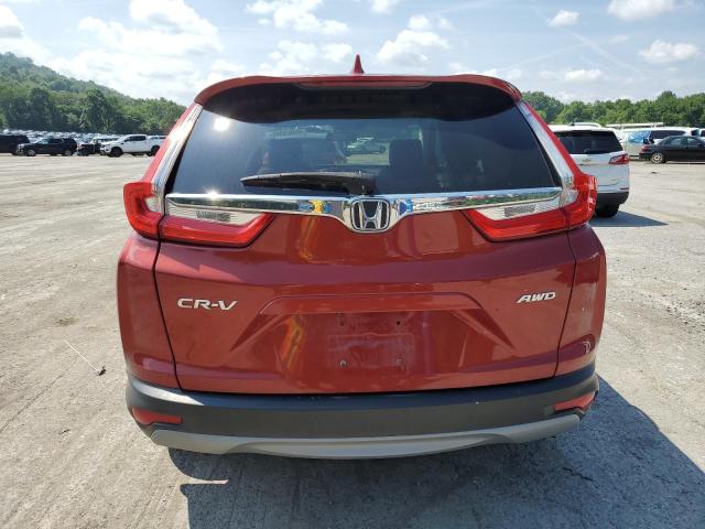 2HKRW2H54JH677851 - 2018 HONDA CR-V EX RED photo 6