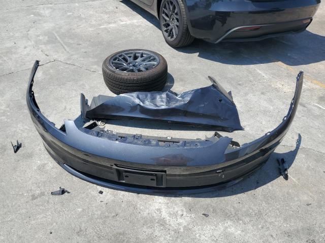 5YJ3E1EA3RF833795 - 2024 TESLA MODEL 3 GRAY photo 12