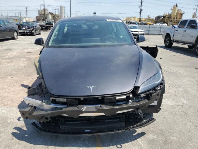 5YJ3E1EA3RF833795 - 2024 TESLA MODEL 3 GRAY photo 5