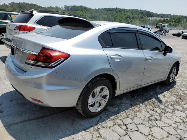 19XFB2F59EE253481 - 2014 HONDA CIVIC LX SILVER photo 3