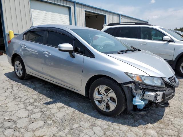 19XFB2F59EE253481 - 2014 HONDA CIVIC LX SILVER photo 4