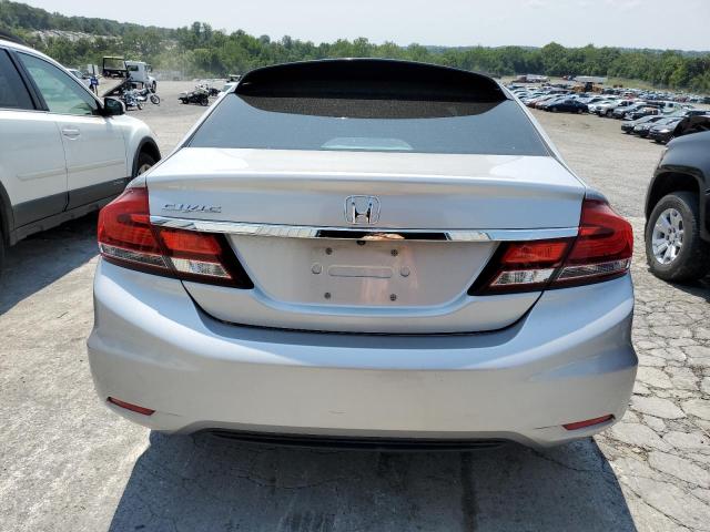 19XFB2F59EE253481 - 2014 HONDA CIVIC LX SILVER photo 6