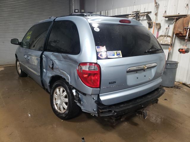 2A4GP54L46R644928 - 2006 CHRYSLER TOWN & COU TOURING 蓝色 照片 3