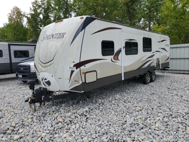 4YDT31128C1532649 - 2012 KEYSTONE SPRINTER TWO TONE photo 2