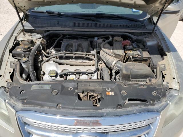 1FAHP2EW7BG131501 - 2011 FORD TAURUS SEL BEIGE photo 11