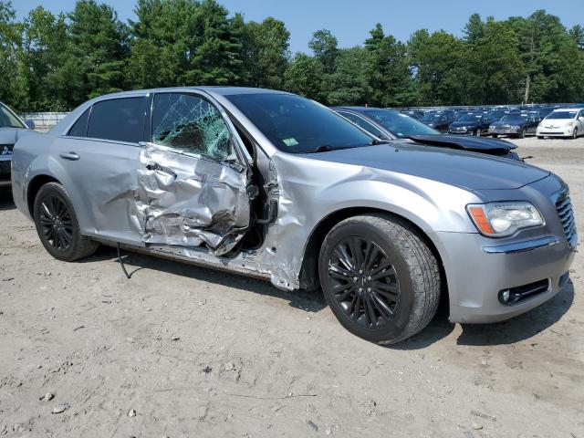 2C3CCARG4EH384155 - 2014 CHRYSLER 300 SILVER photo 4