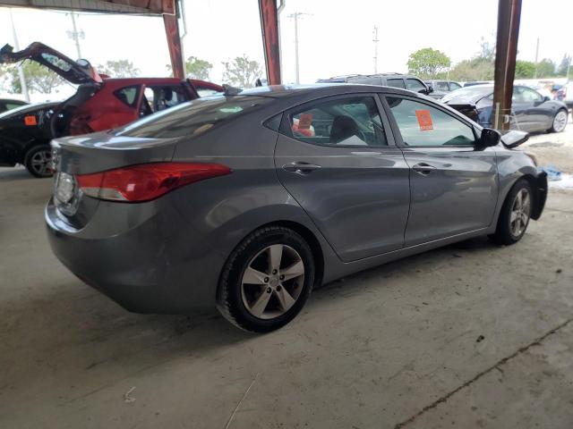 5NPDH4AE9DH310202 - 2013 HYUNDAI ELANTRA GLS SILVER photo 3