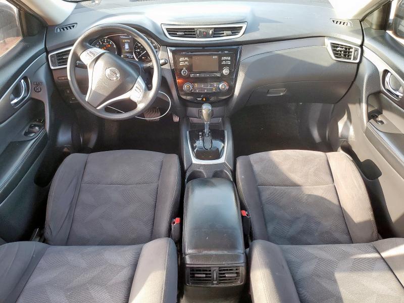 KNMAT2MT3GP732720 - 2016 NISSAN ROGUE S GRAY photo 8