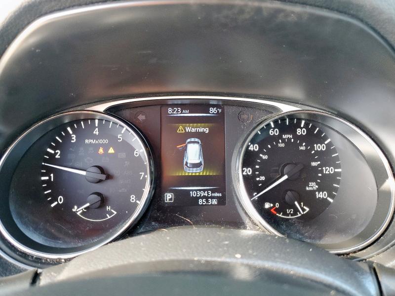 KNMAT2MT3GP732720 - 2016 NISSAN ROGUE S GRAY photo 9