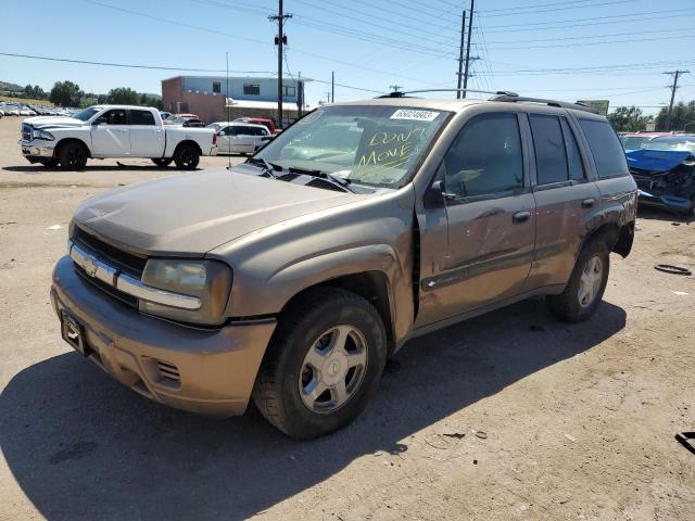 1GNDT13S232262145 - 2003 CHEVROLET TRAILBLAZE BROWN photo 1