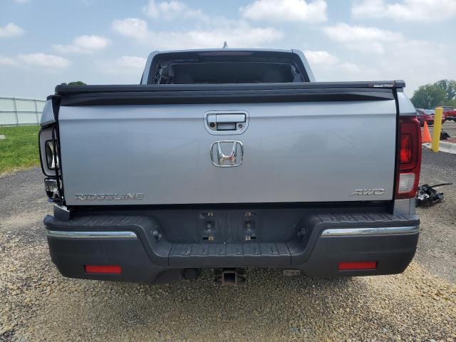 5FPYK3F47HB010182 - 2017 HONDA RIDGELINE RTS SILVER photo 6